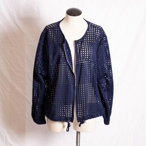 Laser Cut Circle Jacket